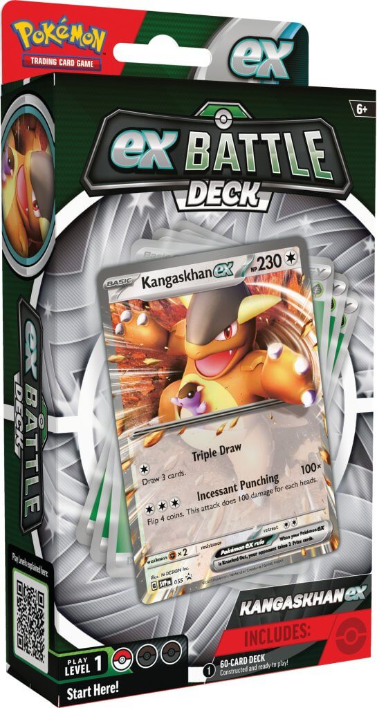 Pokémon TCG: Kangaskhan &amp; Greninja ex Battle Deck
