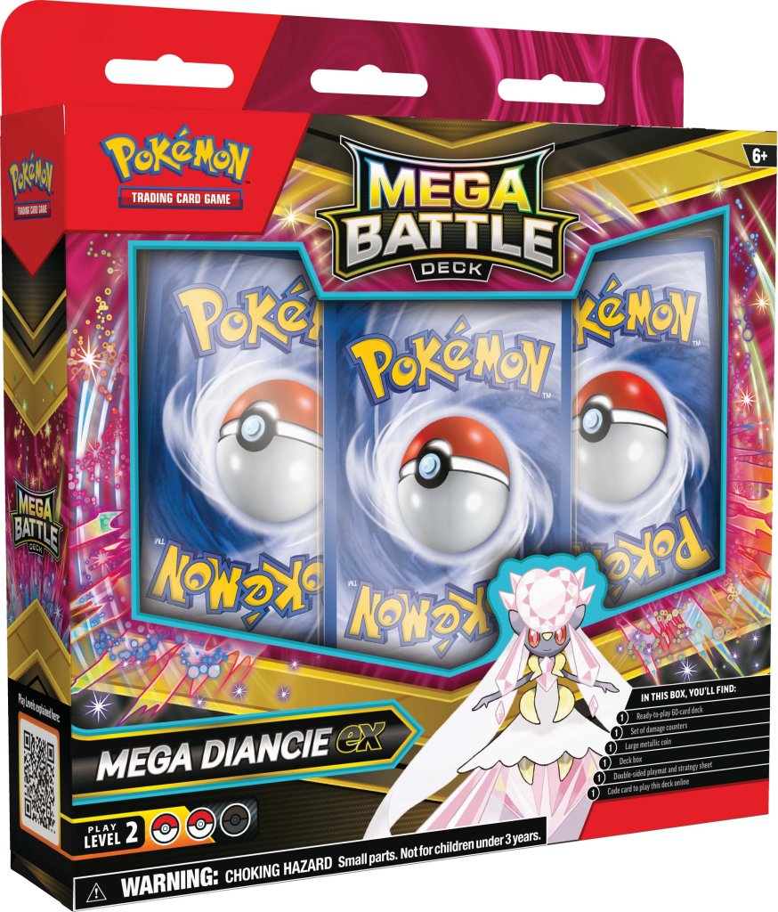 Pokémon TCG: Mega Battle Deck—Mega Gengar ex / Mega Diancie ex