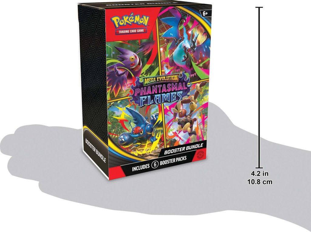 Pokémon TCG: Mega Evolution - Phantasmal Flames Booster Bundle