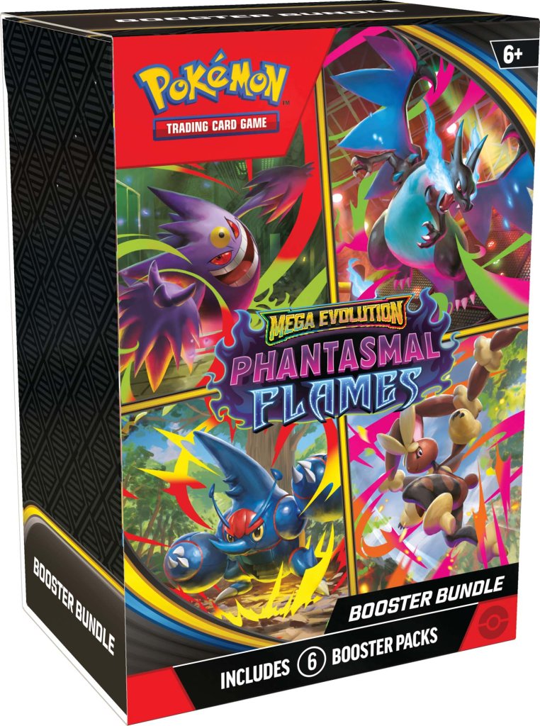 Pokémon TCG: Mega Evolution - Phantasmal Flames Booster Bundle