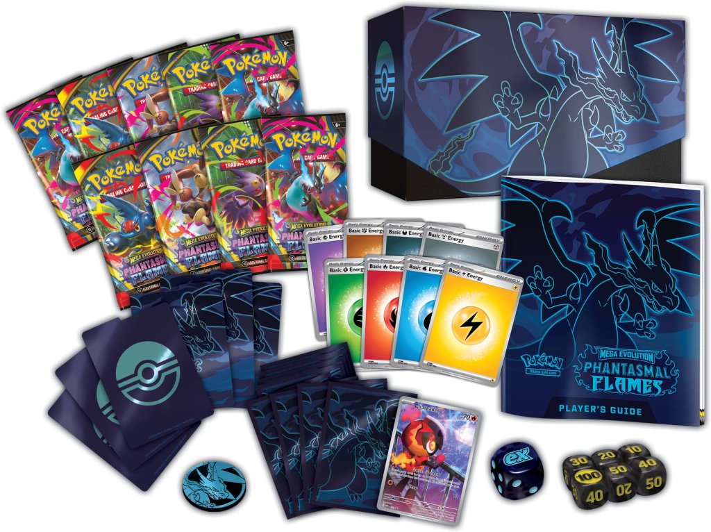 Pokémon TCG: Mega Evolution Phantasmal Flames Elite Trainer Box