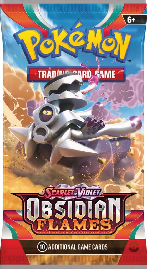 Pokémon TCG: Scarlet &amp; Violet 3 Obsidian Flames Booster Pack