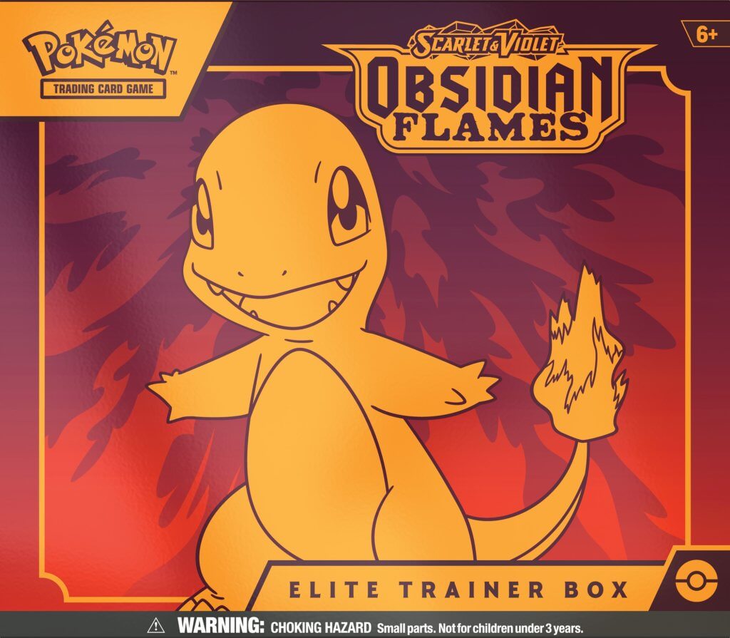 Pokémon TCG: Scarlet & Violet 3 Obsidian Flames Elite Trainer Box