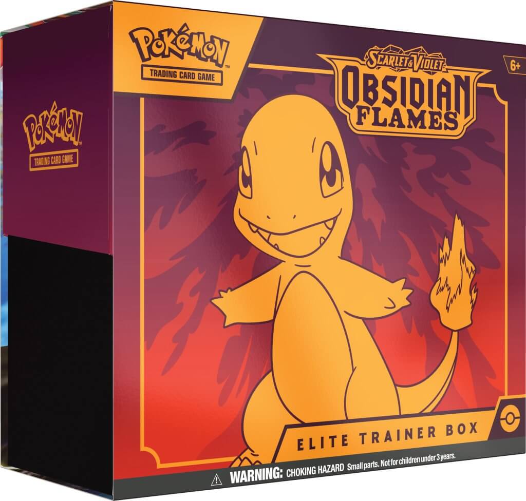 Pokémon TCG: Kotak Pelatih Elit Scarlet &amp; Violet 3 Obsidian Flames