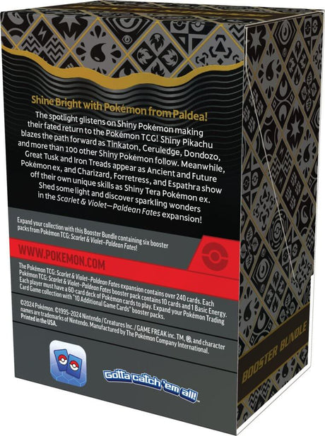 Pokémon TCG: Scarlet & Violet 4.5 Paldean Fates Booster Bundle