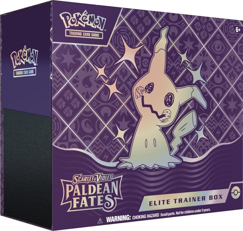 Pokémon TCG: Scarlet & Violet 4.5 Paldean Fates Elite Trainer Box