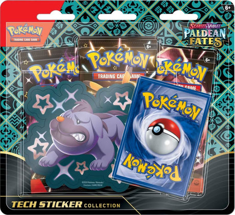 Pokémon TCG: Scarlet & Violet 4.5 Paldean Fates Tech Sticker Blister