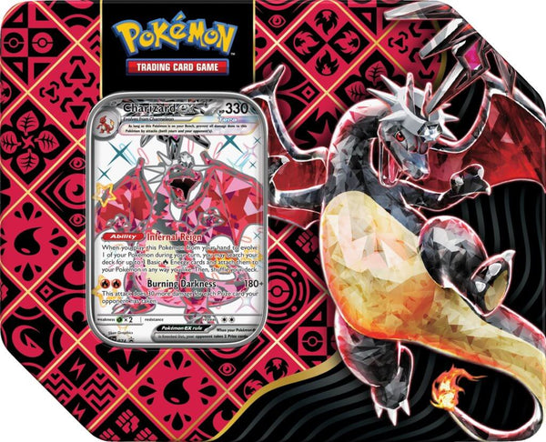 Spanish Pokemon Charizard Ex trading card game box