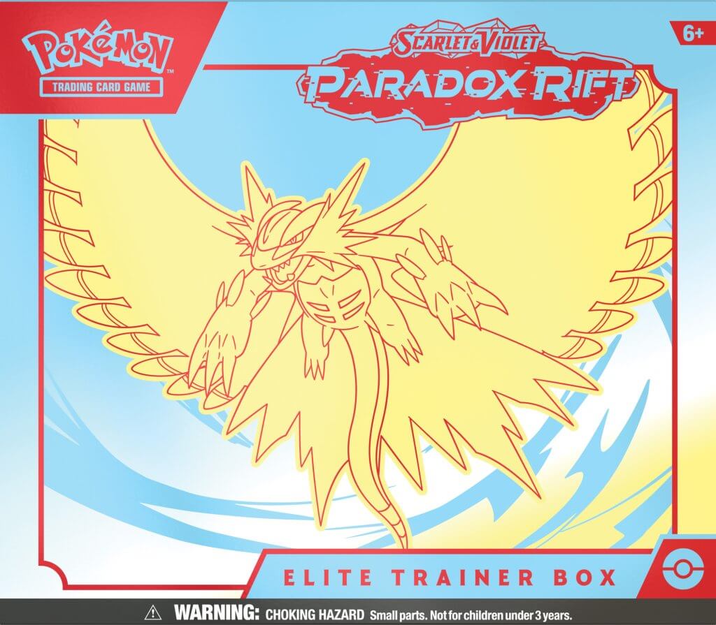 Pokémon TCG: Kotak Pelatih Elit Scarlet &amp; Violet 4 Paradox Rift