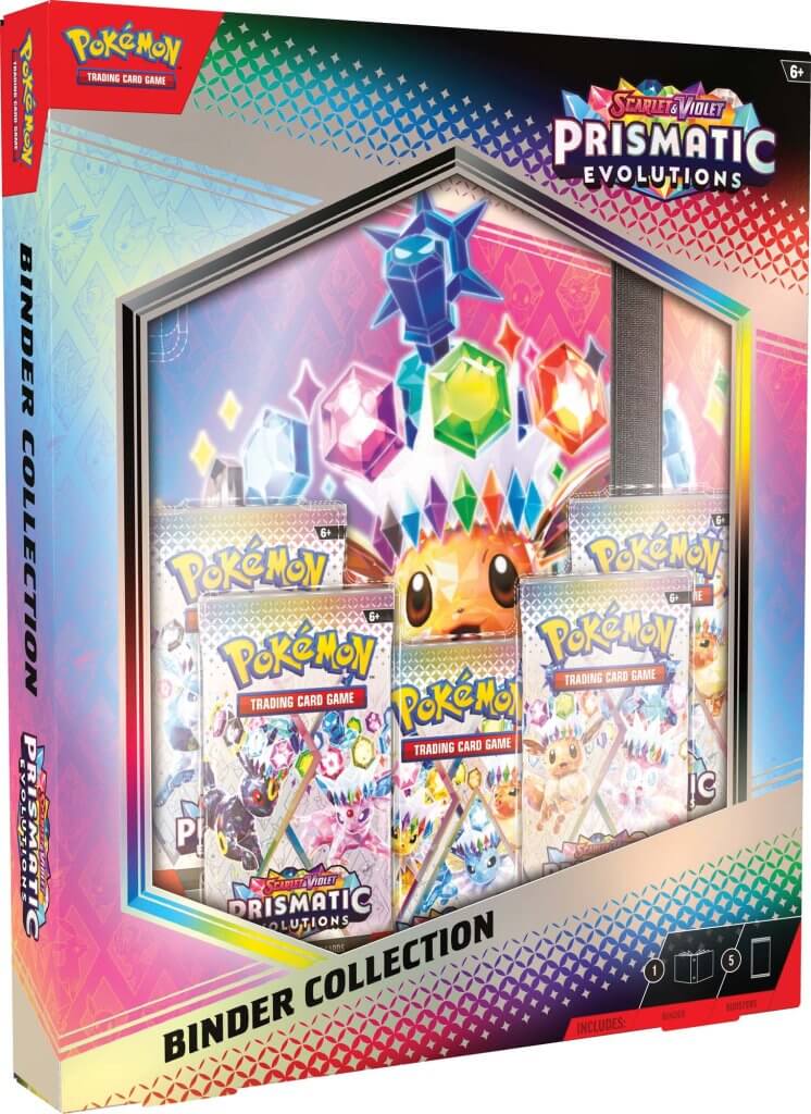 Pokémon TCG: Scarlet & Violet 8.5 Prismatic Evolutions Binder Collection