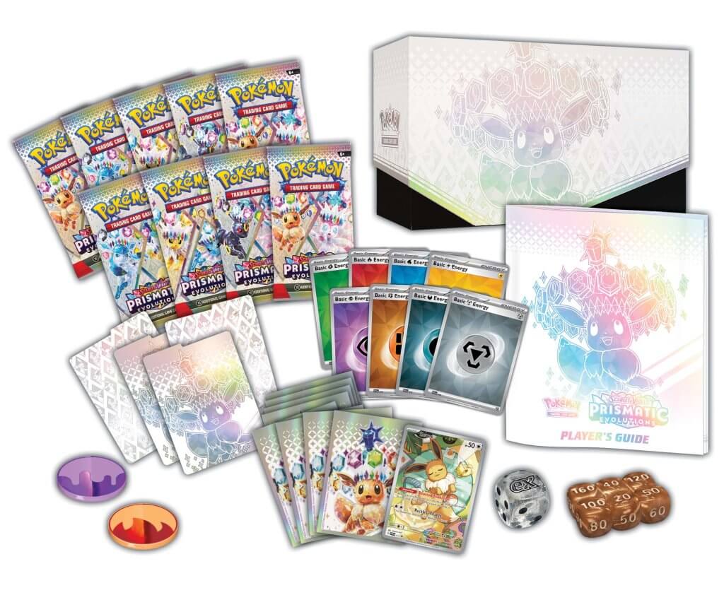 Pokémon TCG: Scarlet & Violet 8.5 Prismatic Evolutions Elite Trainer Box