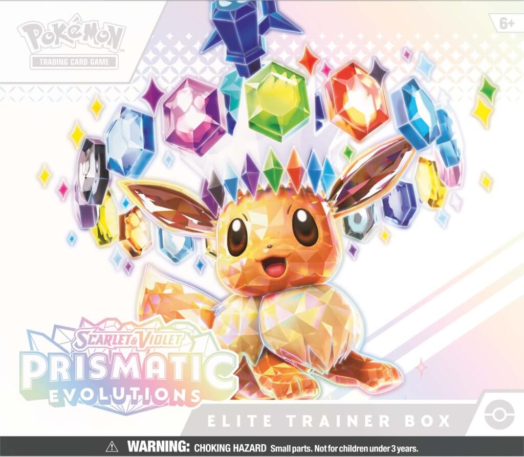 Pokémon TCG: Scarlet & Violet 8.5 Prismatic Evolutions Elite Trainer Box