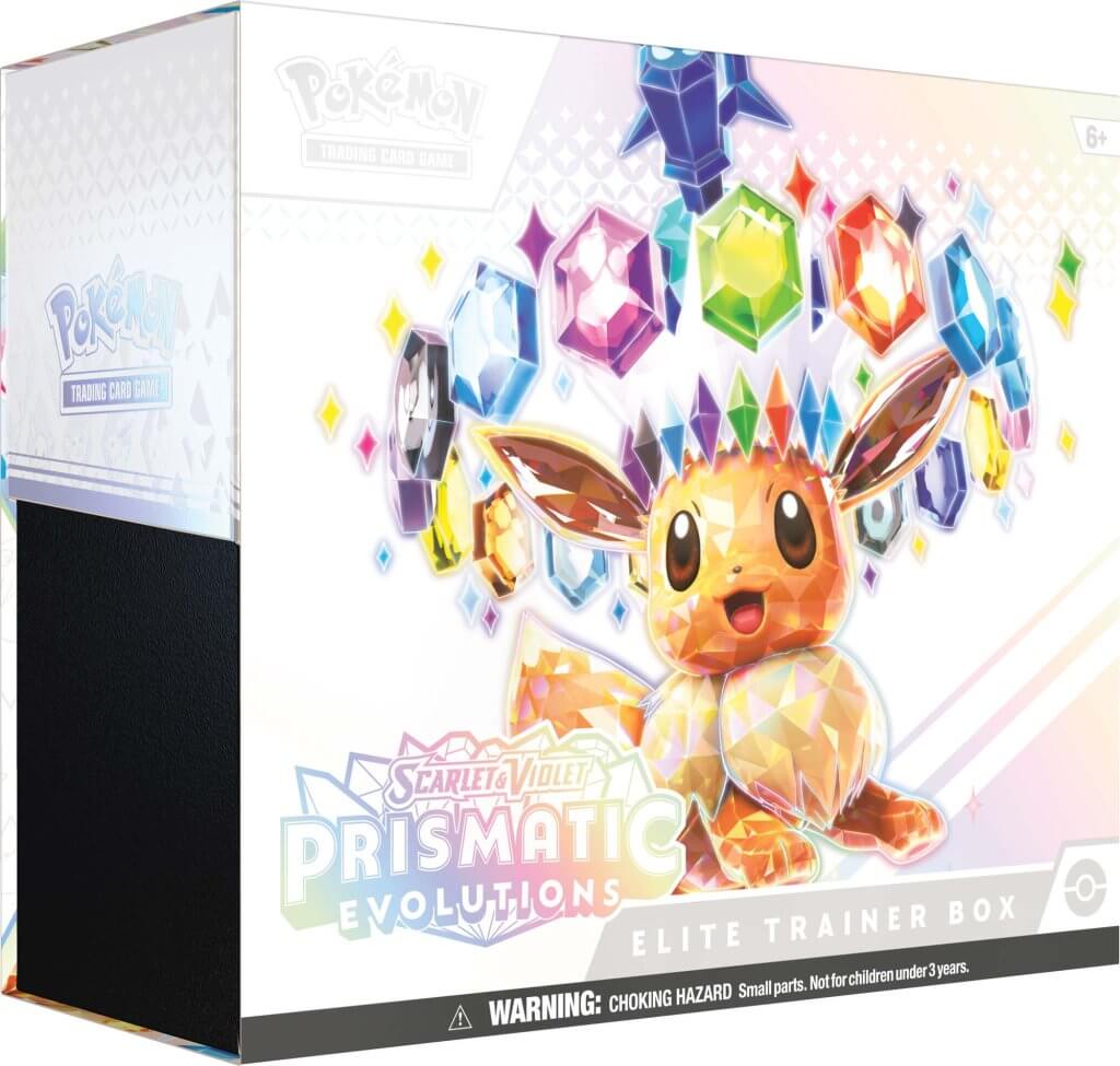 Pokémon TCG: Scarlet & Violet 8.5 Prismatic Evolutions Elite Trainer Box