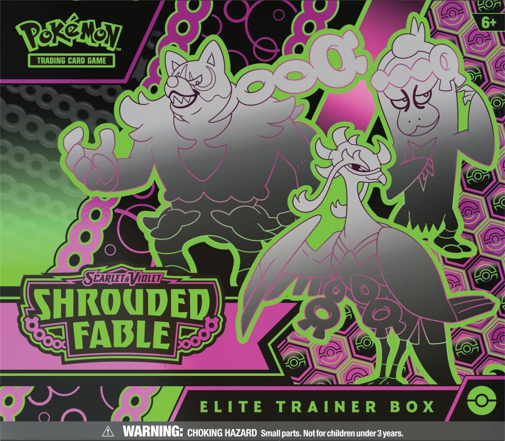 Pokémon TCG: Scarlet & Violet 6.5 Shrouded Fable Elite Trainer Box