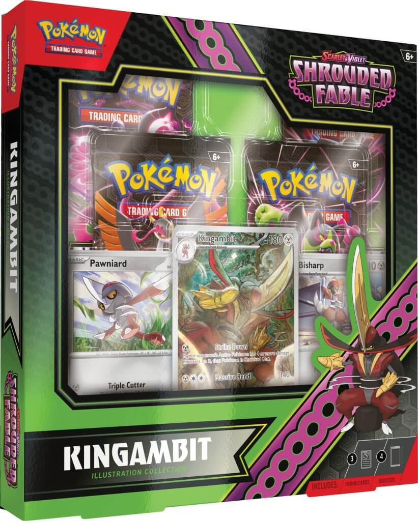 Pokémon TCG: Scarlet & Violet 6.5 Shrouded Fable Kingambit Illustration Collection