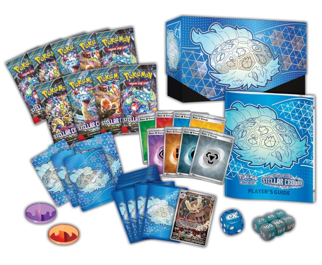 Pokémon TCG: Scarlet & Violet 7 Stellar Crown Elite Trainer Box