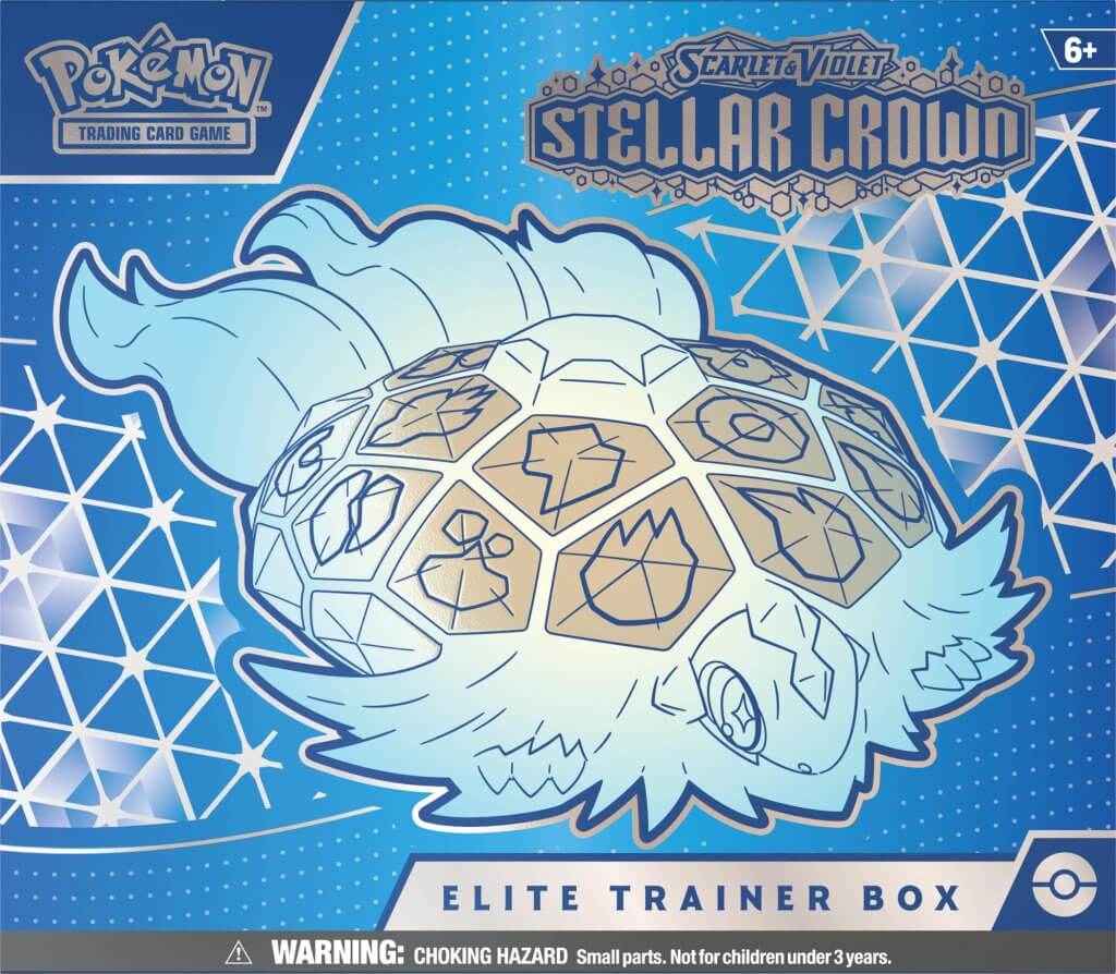 Pokémon TCG: Scarlet & Violet 7 Stellar Crown Elite Trainer Box