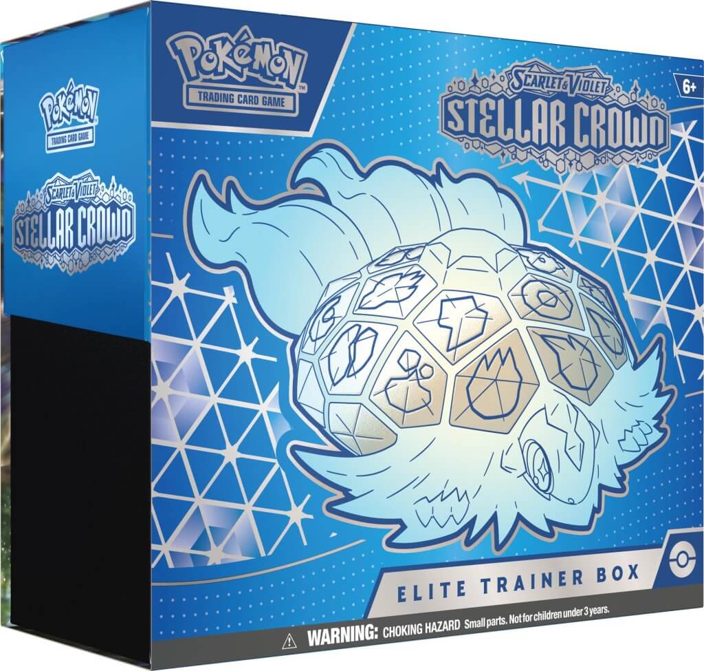 Pokémon TCG: Scarlet & Violet 7 Stellar Crown Elite Trainer Box