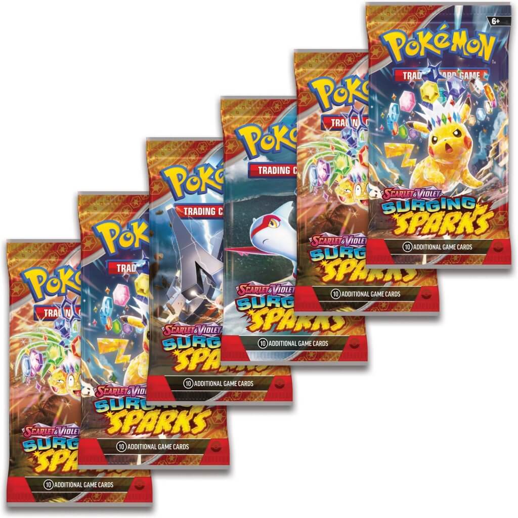 Pokémon TCG: Scarlet & Violet 8 Surging Sparks Booster Bundle