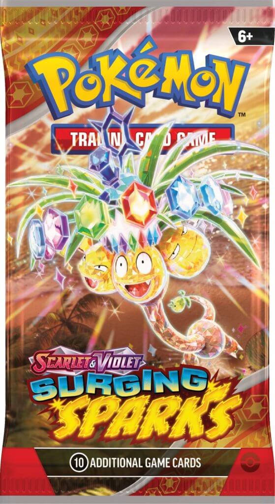 Pokémon TCG: Scarlet & Violet 8 Surging Sparks Booster Pack