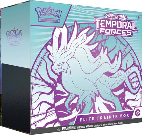 Pokémon TCG: Scarlet & Violet 5 Temporal Forces Elite Trainer Box