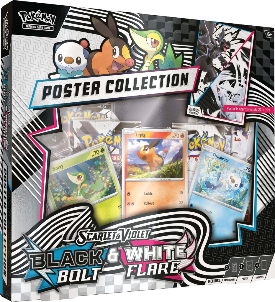 Pokémon TCG: Scarlet & Violet Unova Poster Collection
