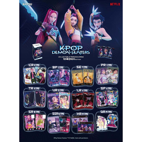 Kayou K-POP Demon Hunters Collectible Trading Card - Blister Pack - Energy Edition