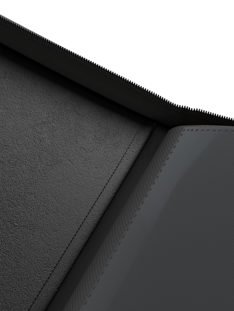 Stealth 9 Pocket Zip Binder - Black
