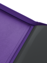 Stealth 9 Pocket Zip Binder - Purple
