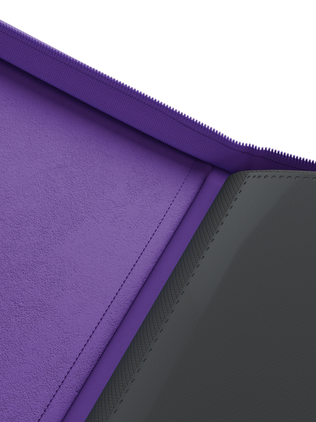 Stealth 9 Pocket Zip Binder - Purple
