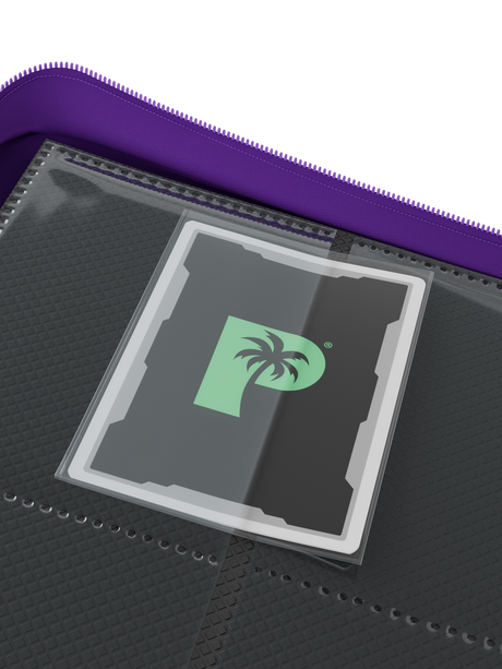 Stealth 9 Pocket Zip Binder - Purple