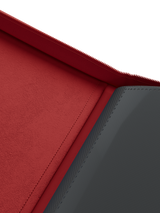 Stealth 9 Pocket Zip Binder - Red