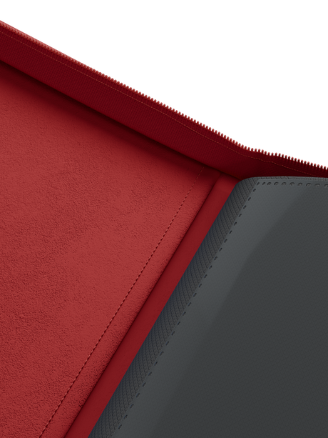 Stealth 9 Pocket Zip Binder - Red