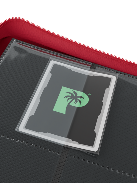 Stealth 9 Pocket Zip Binder - Red