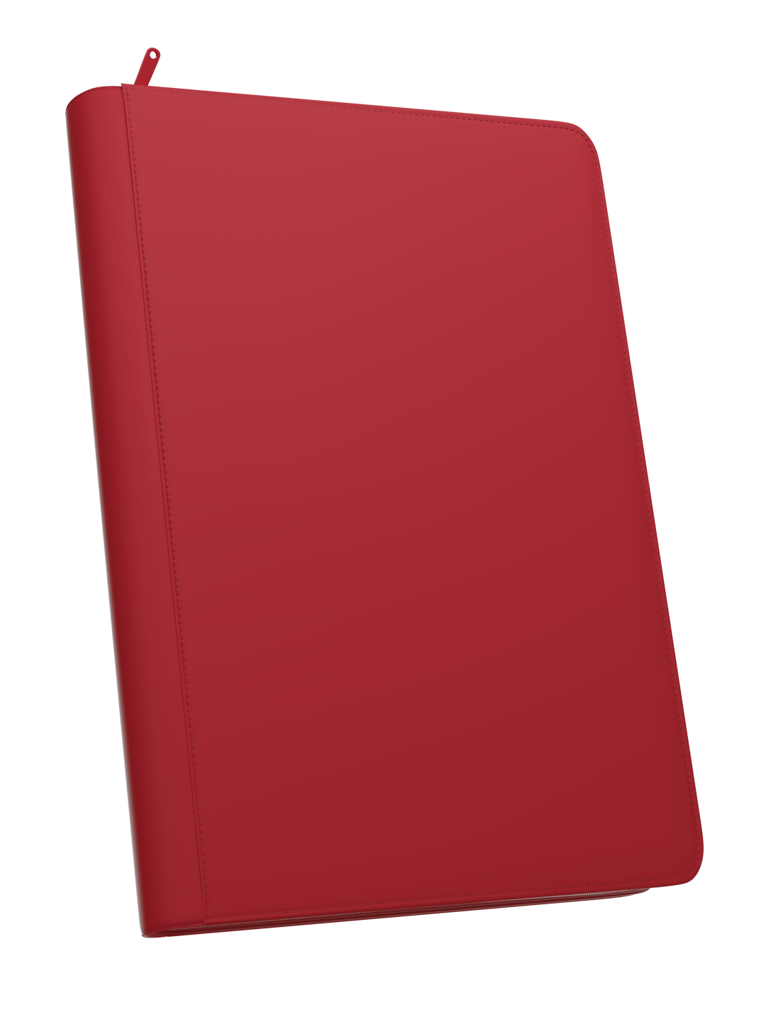 Stealth 9 Pocket Zip Binder - Red