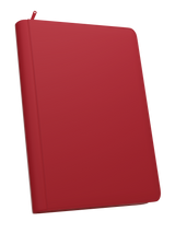 Stealth 9 Pocket Zip Binder - Red