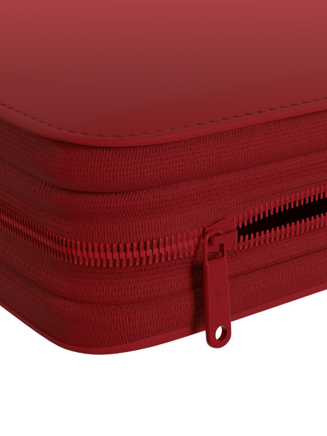 Stealth 9 Pocket Zip Binder - Red