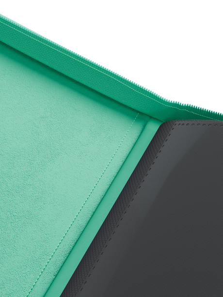 Stealth 9 Pocket Zip Binder - Turquoise