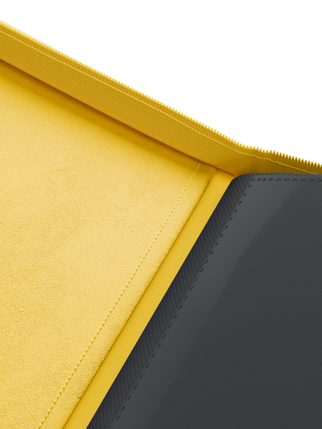 Stealth 9 Pocket Zip Binder - Yellow