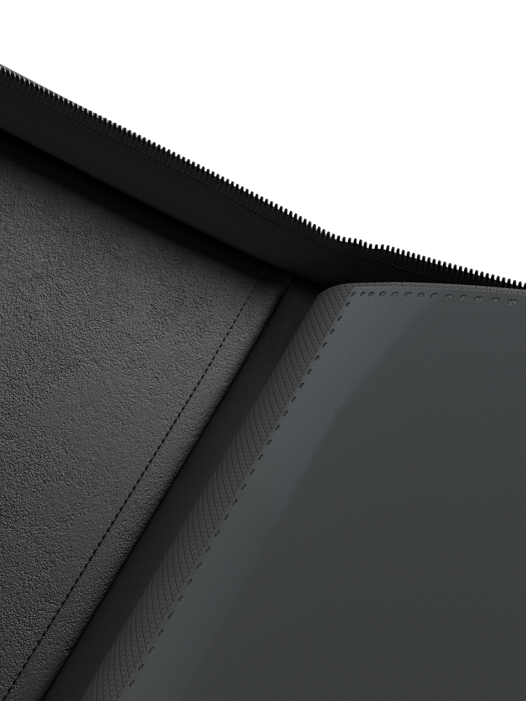 Stealth 12 Pocket Zip Binder - Black