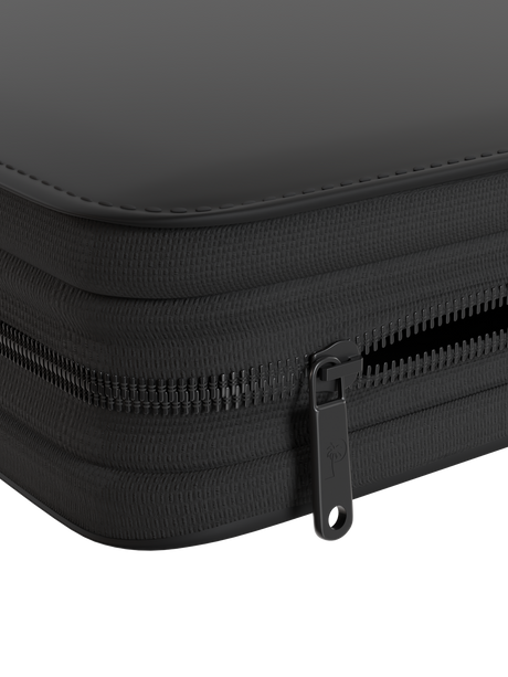 Stealth 12 Pocket Zip Binder - Black