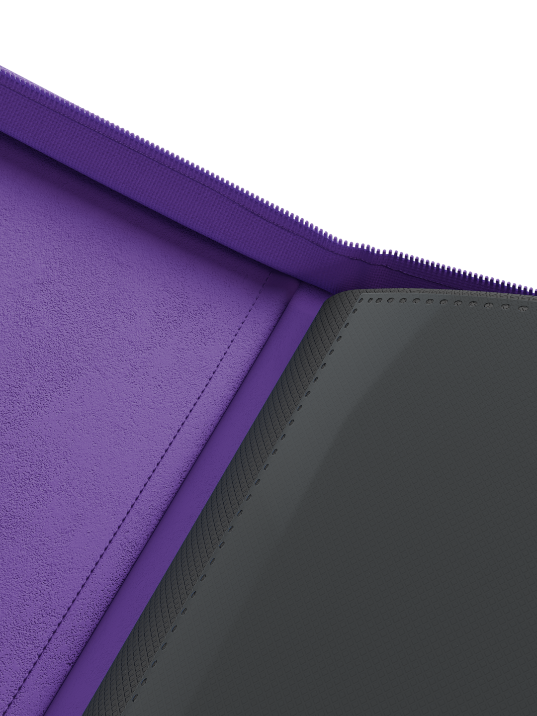 Stealth 12 Pocket Zip Binder - Purple