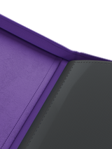 Stealth 12 Pocket Zip Binder - Purple