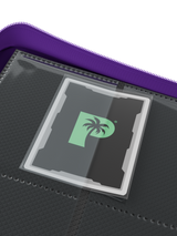 Stealth 12 Pocket Zip Binder - Purple