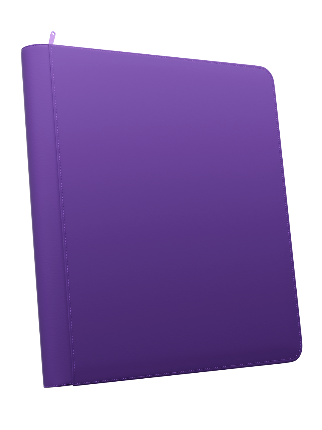 Stealth 12 Pocket Zip Binder - Purple