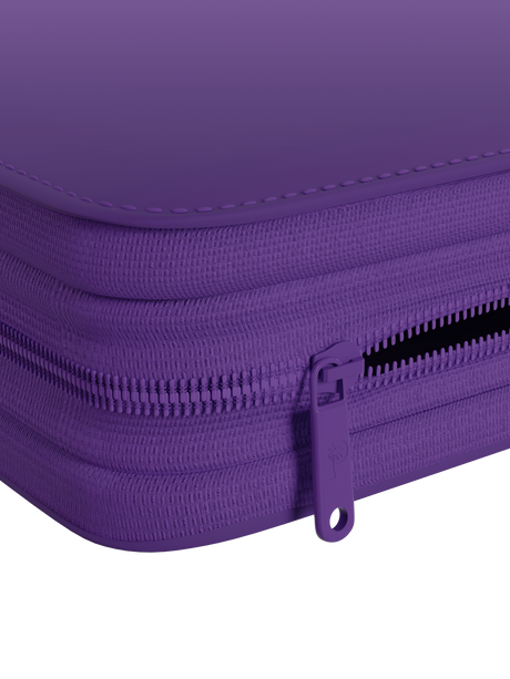 Stealth 12 Pocket Zip Binder - Purple