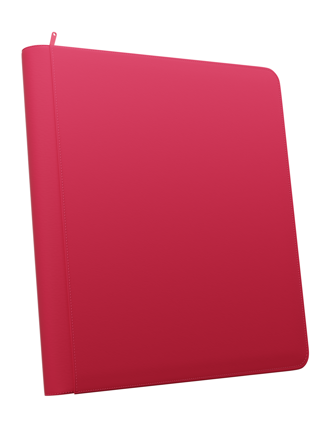 Stealth 12 Pocket Zip Binder - Red