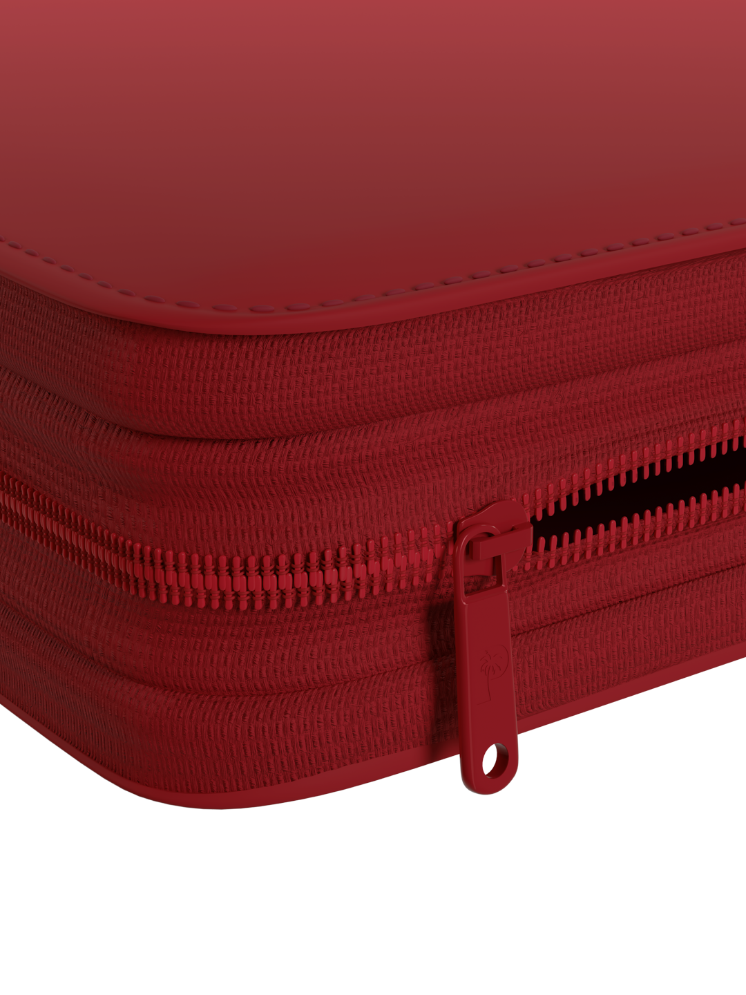 Stealth 12 Pocket Zip Binder - Red