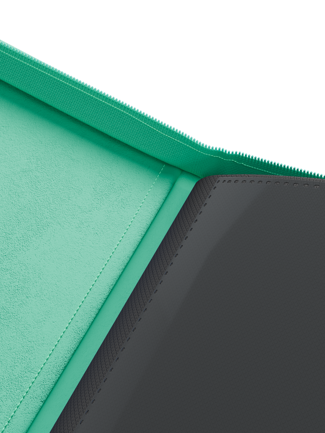 Stealth 12 Pocket Zip Binder - Turquoise