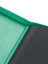 Stealth 12 Pocket Zip Binder - Turquoise